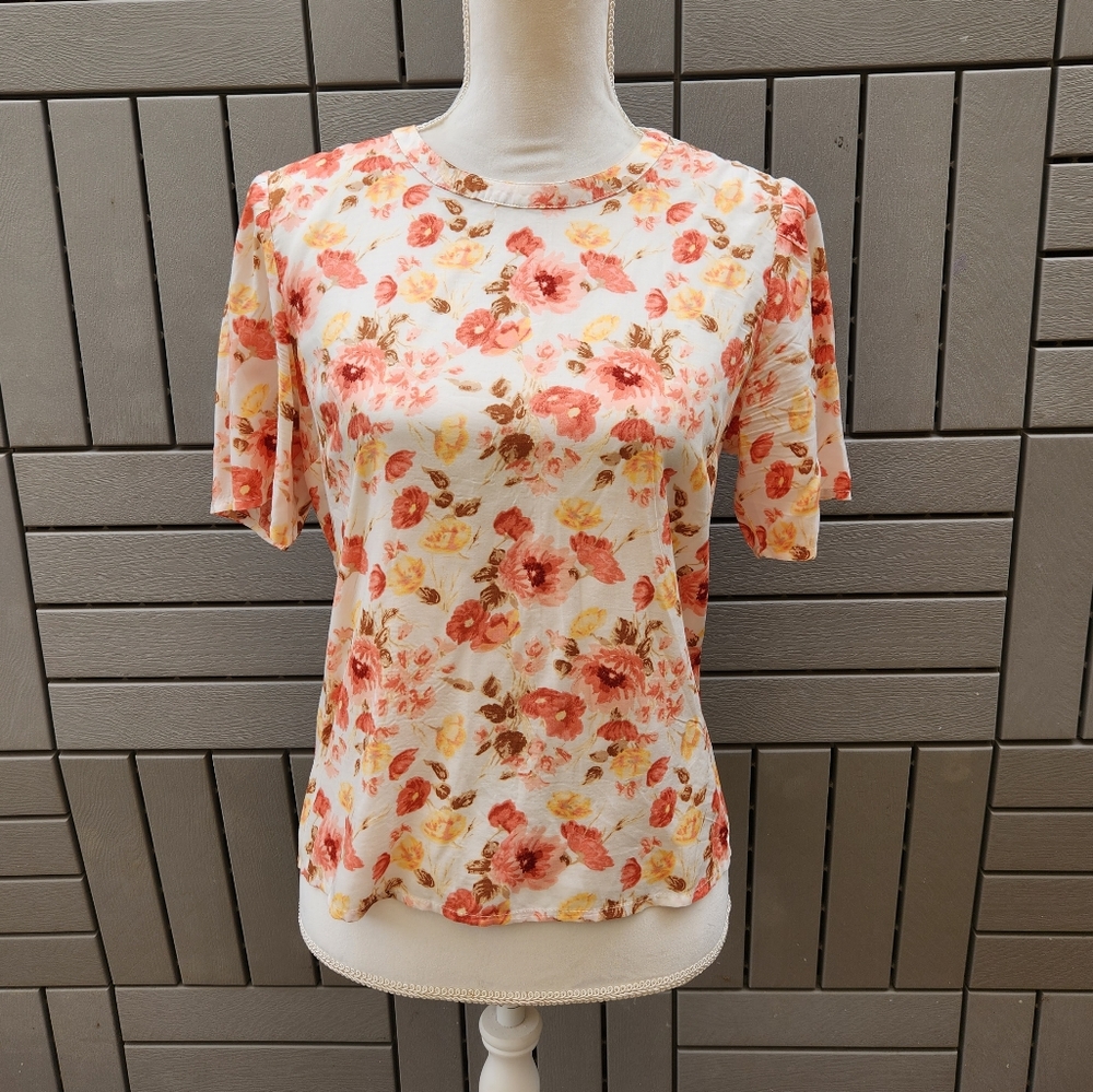 Abercrombie & Fitch Floral Blouse